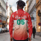 Custom Morocco Football Long Sleeve Button Shirt 1994 Retro Red Version - African Pride