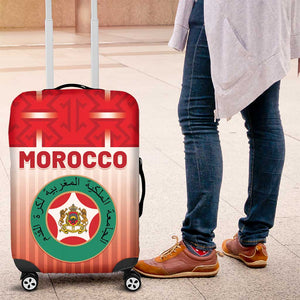 Morocco Football Luggage Cover 1994 Retro Red Version - African Pride