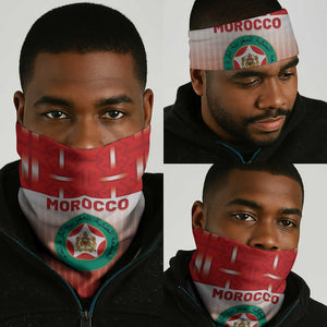Morocco Football Neck Gaiter 1994 Retro Red Version - African Pride