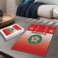 Morocco Football Puzzle 1994 Retro Red Version - African Pride