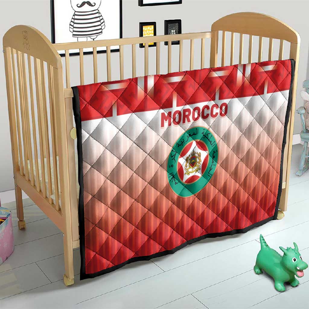 Morocco Football Quilt 1994 Retro Red Version - African Pride