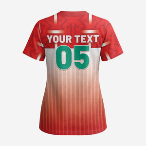 Custom Morocco Football Scrub Top 1994 Retro Red Version - African Pride