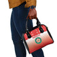 Morocco Football Shoulder Handbag 1994 Retro Red Version - African Pride