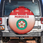 Morocco Football Spare Tire Cover 1994 Retro Red Version - African Pride