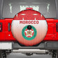 Morocco Football Spare Tire Cover 1994 Retro Red Version - African Pride