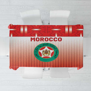 Morocco Football Tablecloth 1994 Retro Red Version - African Pride