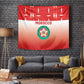 Morocco Football Tapestry 1994 Retro Red Version - African Pride