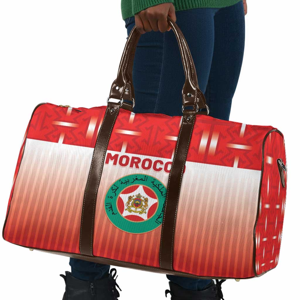 Morocco Football Travel Bag 1994 Retro Red Version - African Pride