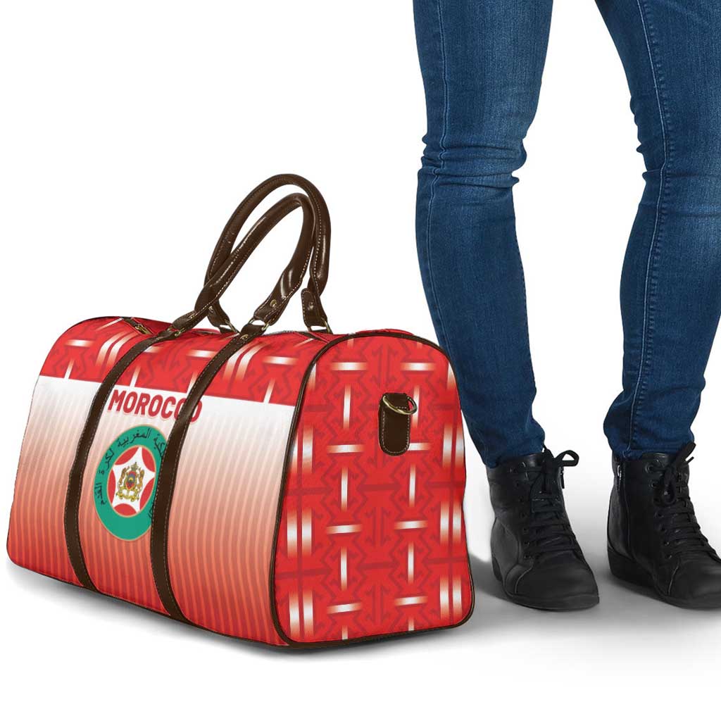 Morocco Football Travel Bag 1994 Retro Red Version - African Pride