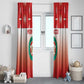 Morocco Football Window Curtain 1994 Retro Red Version - African Pride