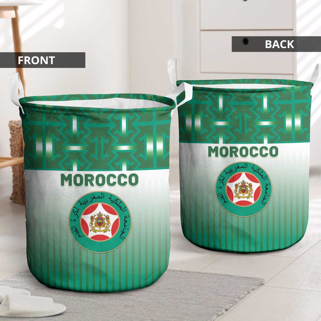 Morocco Football Laundry Basket 1994 Retro Green Version - African Pride