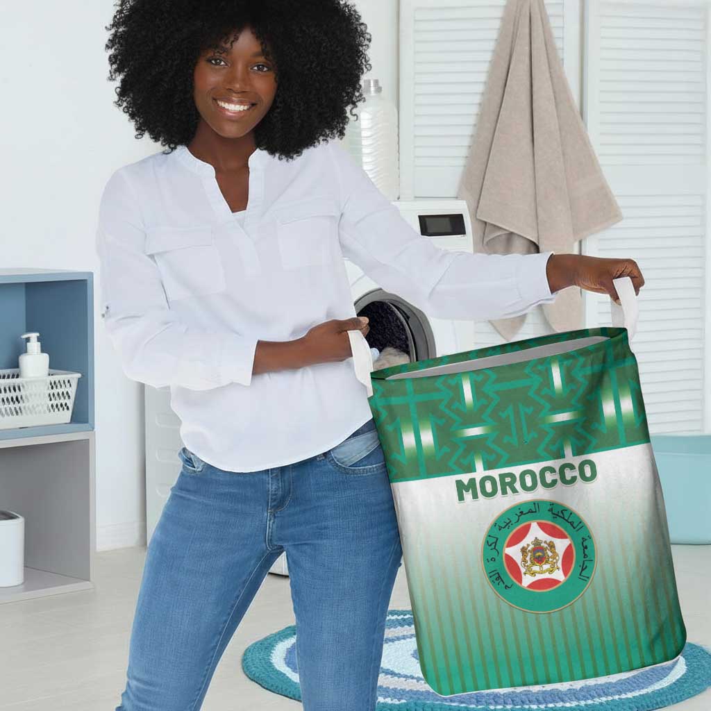 Morocco Football Laundry Basket 1994 Retro Green Version - African Pride