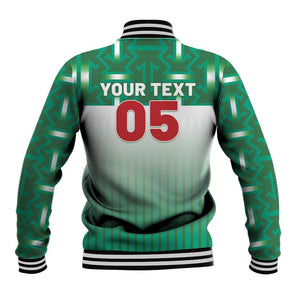 Custom Morocco Football Baseball Jacket 1994 Retro Green Version - African Pride