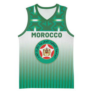 Custom Morocco Football Basketball Jersey 1994 Retro Green Version - African Pride