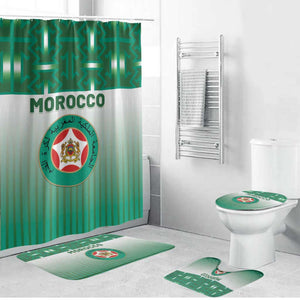 Morocco Football Bathroom Set 1994 Retro Green Version - African Pride