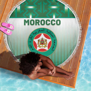 Morocco Football Beach Blanket 1994 Retro Green Version - African Pride