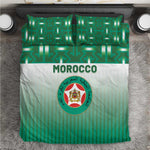 Morocco Football Bedding Set 1994 Retro Green Version - African Pride