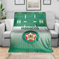 Morocco Football Blanket 1994 Retro Green Version - African Pride