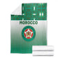 Morocco Football Blanket 1994 Retro Green Version - African Pride