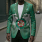Custom Morocco Football Blazer 1994 Retro Green Version - African Pride