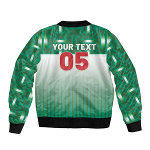 Custom Morocco Football Bomber Jacket 1994 Retro Green Version - African Pride