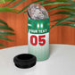Custom Morocco Football 4 in 1 Can Cooler Tumbler 1994 Retro Green Version - African Pride