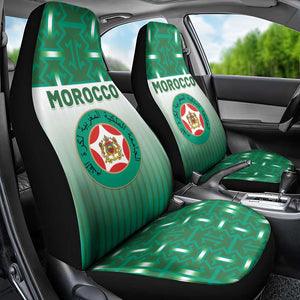 Morocco Football Car Seat Cover 1994 Retro Green Version - African Pride