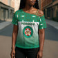 Custom Morocco Football Cross Shoulder Shirt 1994 Retro Green Version - African Pride