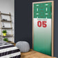 Custom Morocco Football Door Cover 1994 Retro Green Version - African Pride
