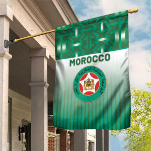 Morocco Football Garden Flag 1994 Retro Green Version - African Pride