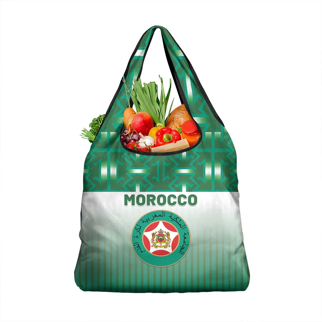 Morocco Football Grocery Bag 1994 Retro Green Version - African Pride
