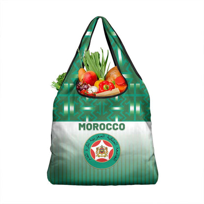 Morocco Football Grocery Bag 1994 Retro Green Version - African Pride