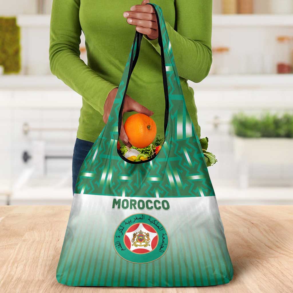 Morocco Football Grocery Bag 1994 Retro Green Version - African Pride