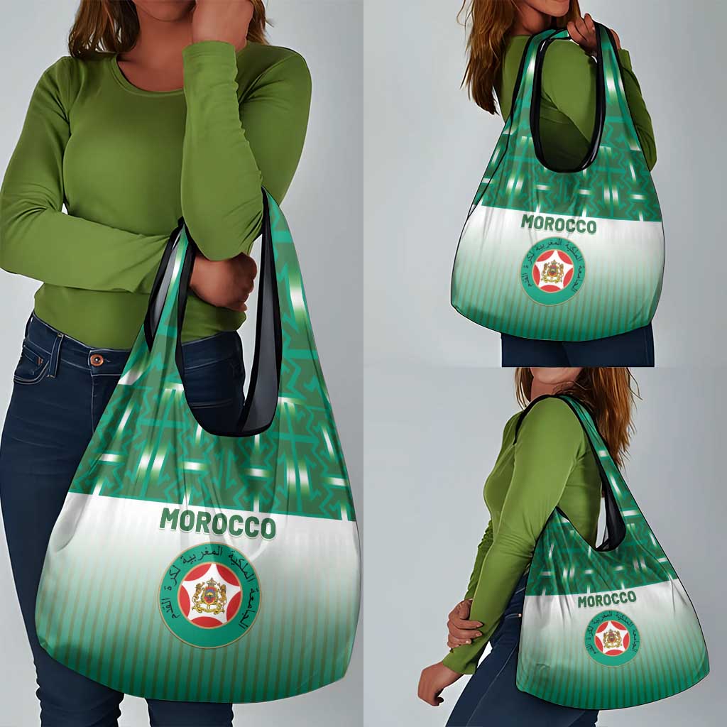 Morocco Football Grocery Bag 1994 Retro Green Version - African Pride