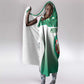 Morocco Football Hooded Blanket 1994 Retro Green Version - African Pride