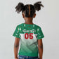 Custom Morocco Football Kid T shirt 1994 Retro Green Version - African Pride