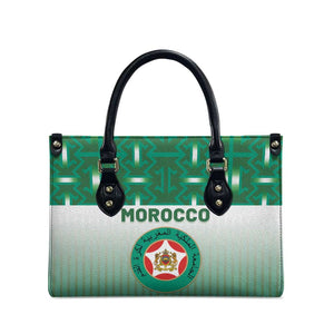 Morocco Football Leather Bag 1994 Retro Green Version - African Pride