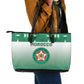 Morocco Football Leather Tote Bag 1994 Retro Green Version - African Pride