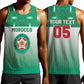 Custom Morocco Football Men Tank Top 1994 Retro Green Version - African Pride
