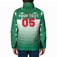 Custom Morocco Football Padded Jacket 1994 Retro Green Version - African Pride