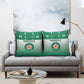 Morocco Football Pillow Cover 1994 Retro Green Version - African Pride