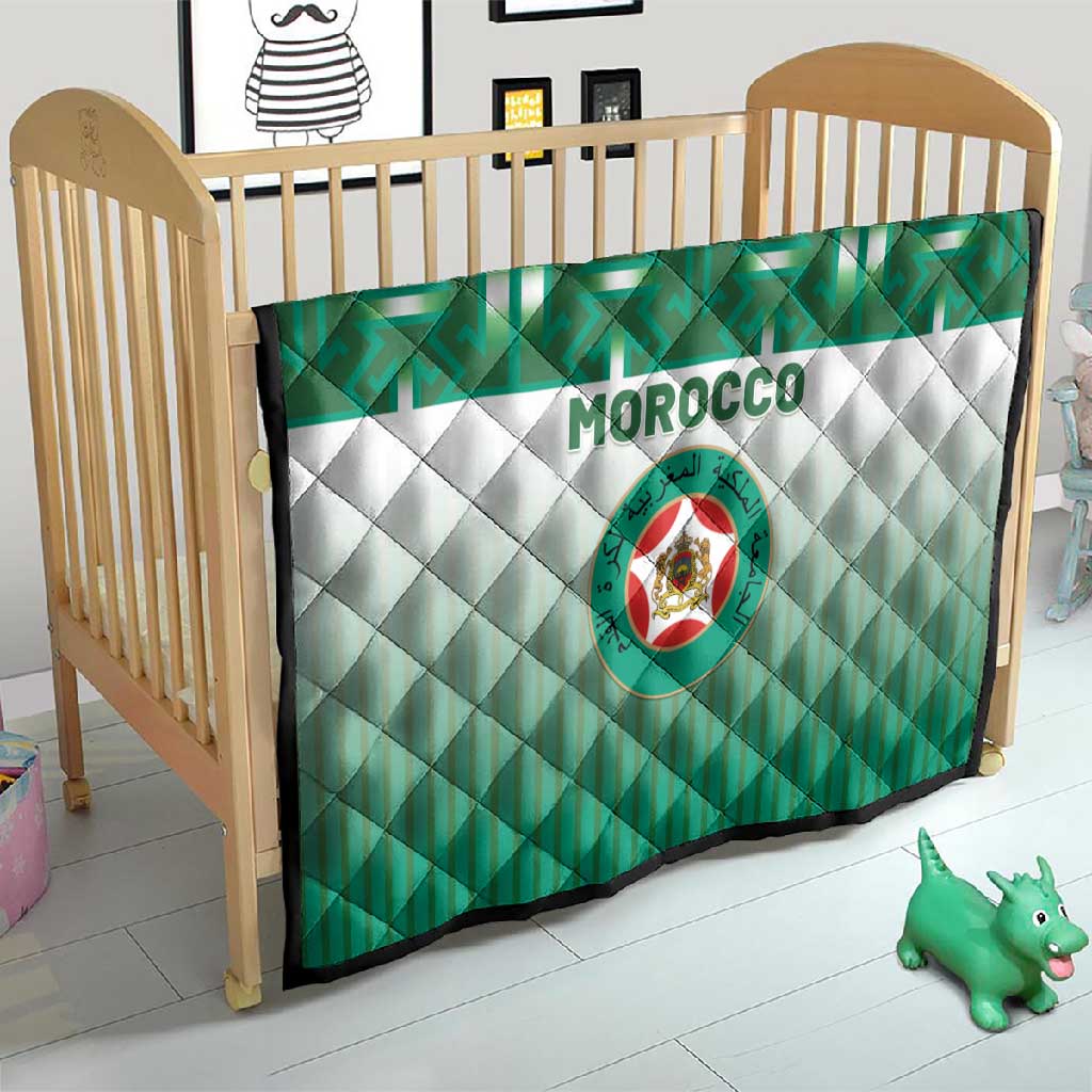 Morocco Football Quilt 1994 Retro Green Version - African Pride