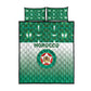 Morocco Football Quilt Bed Set 1994 Retro Green Version - African Pride
