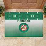 Morocco Football Rubber Doormat 1994 Retro Green Version - African Pride