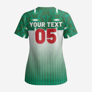 Custom Morocco Football Scrub Top 1994 Retro Green Version - African Pride