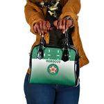 Morocco Football Shoulder Handbag 1994 Retro Green Version - African Pride