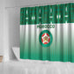 Morocco Football Shower Curtain 1994 Retro Green Version - African Pride