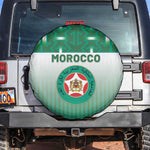 Morocco Football Spare Tire Cover 1994 Retro Green Version - African Pride