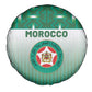Morocco Football Spare Tire Cover 1994 Retro Green Version - African Pride