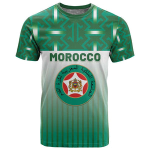 Custom Morocco Football T shirt 1994 Retro Green Version - African Pride